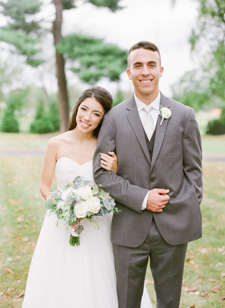 Virginia Wedding Photographer | Dust Blue, Ivory, Greenery | Wedding Inspiration