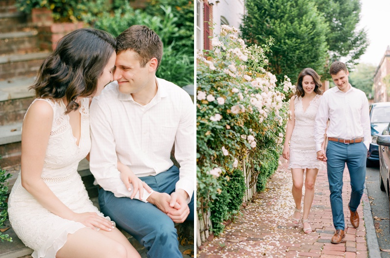 Georgetown Engagement Session 32nd Street
