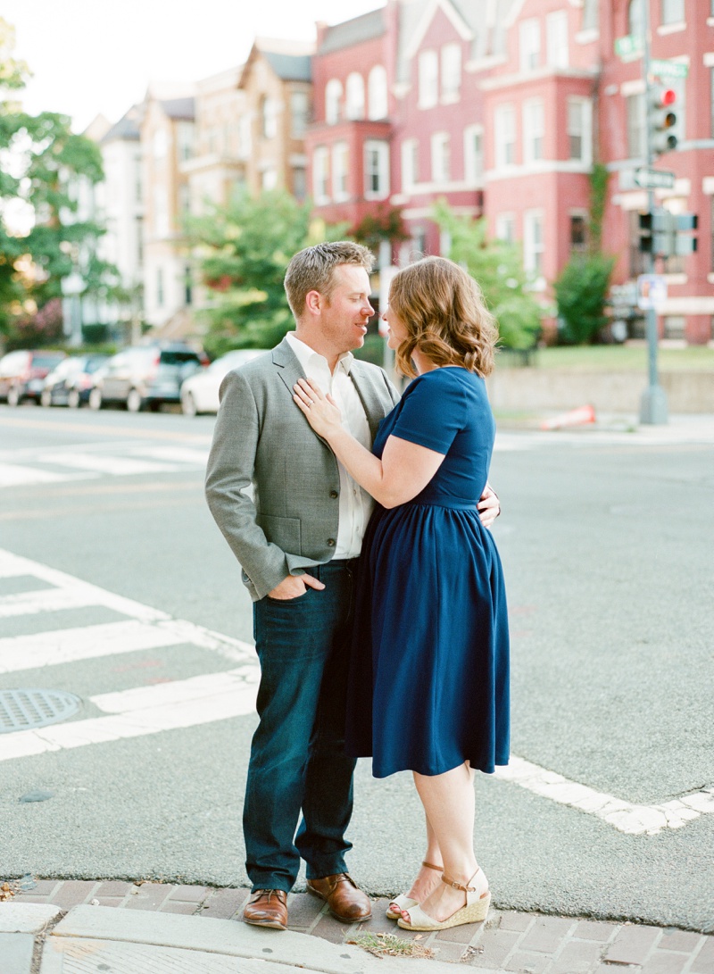 In Home Engagement Session Inspiration | Washington DC lifestyle engagement session | Film engagement session inspiration