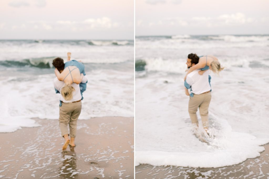 Klaire Dixius Photography Virginia Beach Historic Cavalier Hotel Engagement Session Film Jay Meredith 0022 1024x680