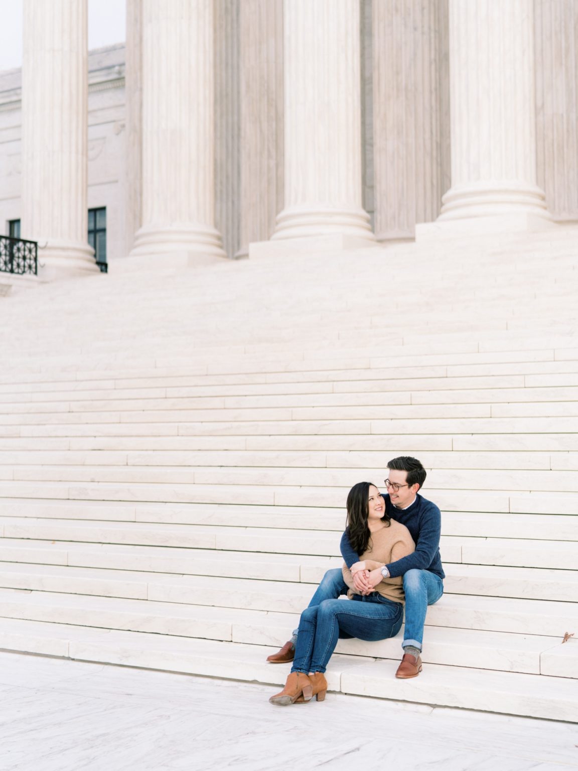 Washington Dc Capitol Building Engagement Session 5836