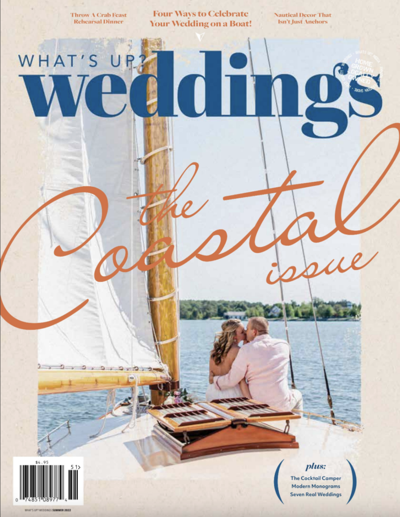 Luke and Rachel's Wedding Print Feature The Coastal Issue