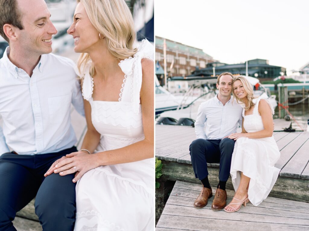 Klaire Dixius Photography Virginia Wedding Photographer Old Town Alexandria Engagement Session Lawrence Jennifer  0014 1024x765