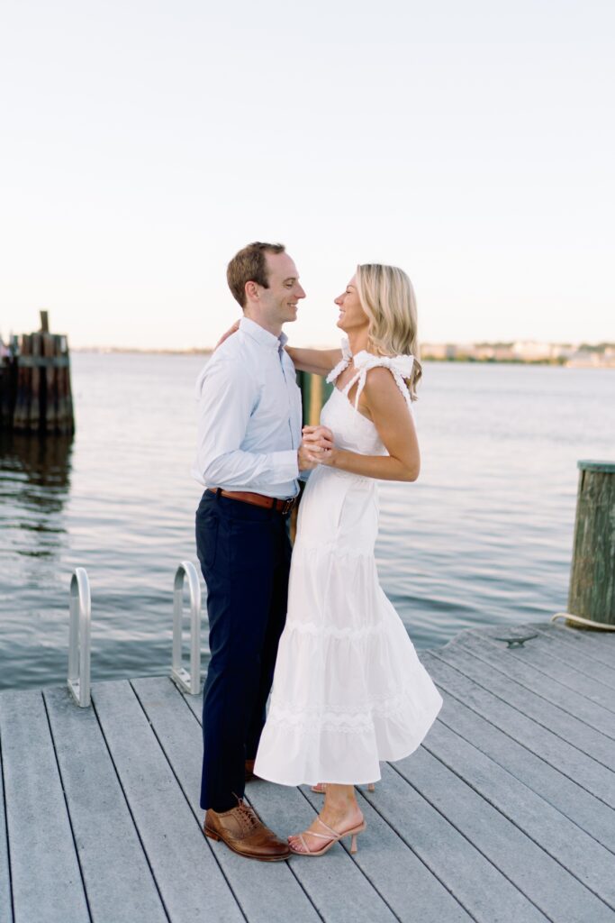 Klaire Dixius Photography Virginia Wedding Photographer Old Town Alexandria Engagement Session Lawrence Jennifer  0015 683x1024