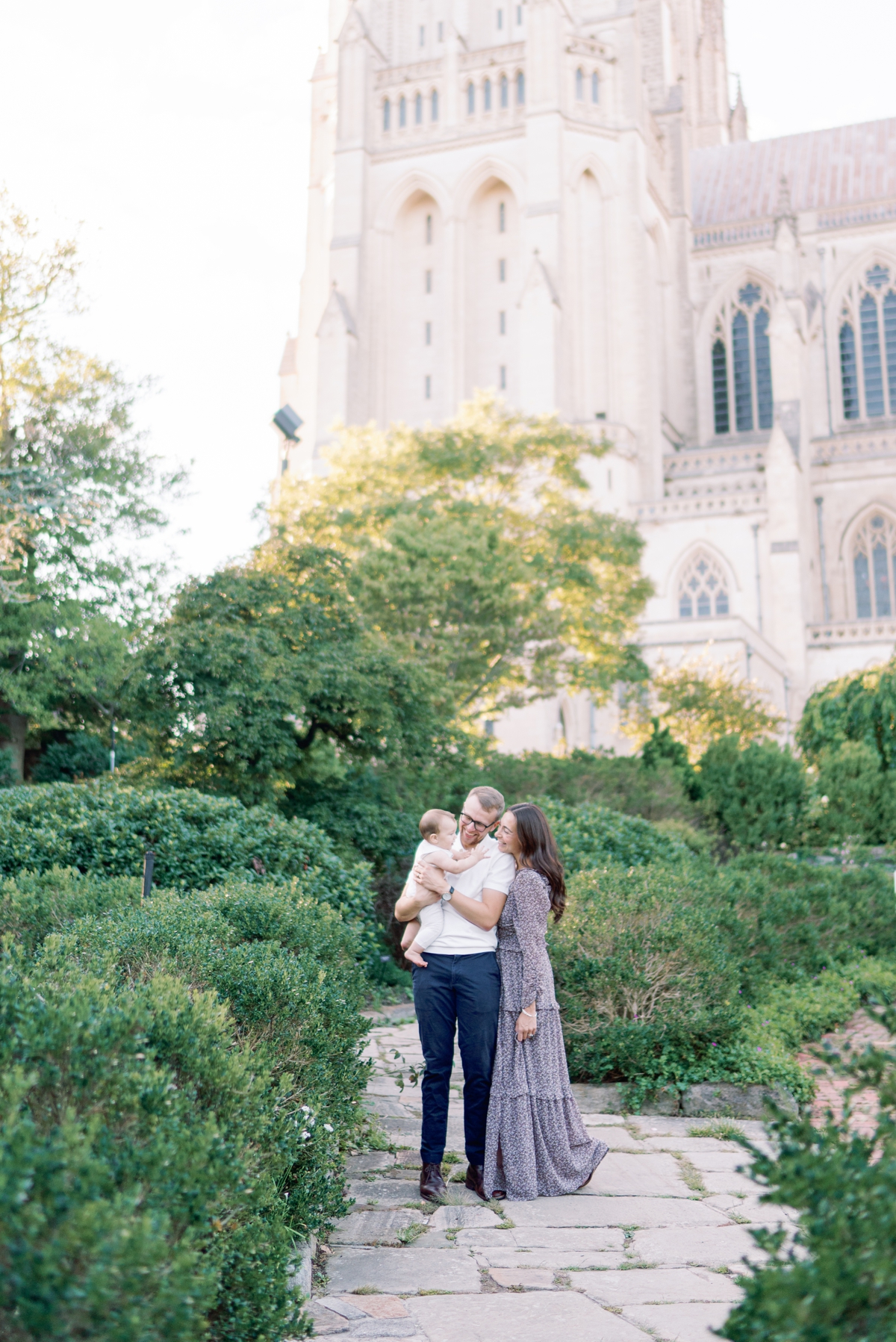 Klaire Dixius Photography Washington Dc Family Photographer National Cathedral Family Session  0019