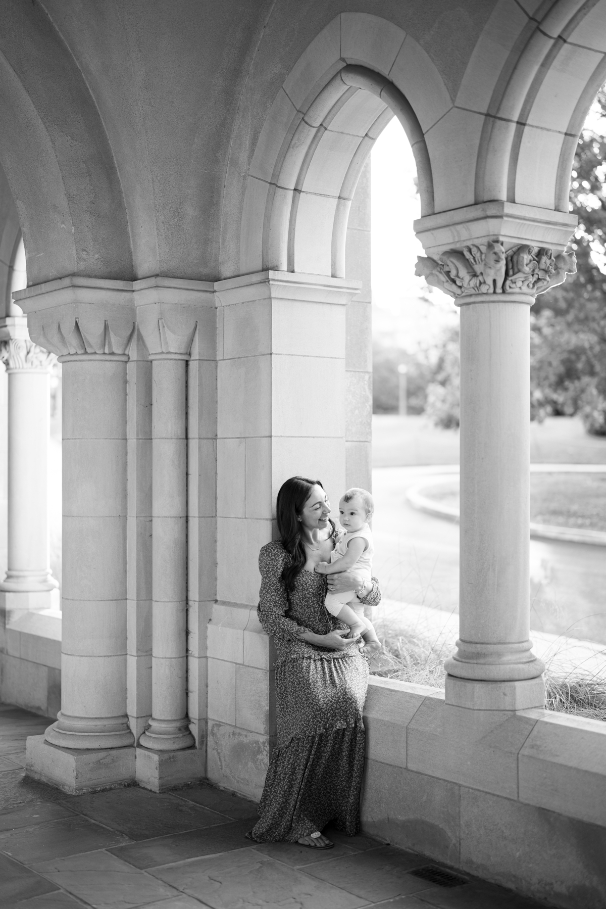 Klaire Dixius Photography Washington Dc Family Photographer National Cathedral Family Session  0024